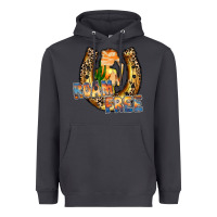 Smoke cowgirl horseshoe Heavyweight Hoodie - RacoonDesign