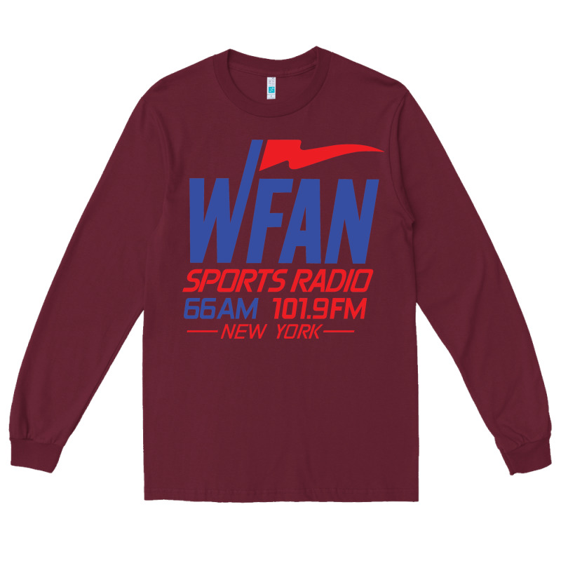 Wfan Sports Radio New York Long Sleeve Tee by lanVoArt | Teevron
