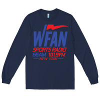 Navy wfan sports radio new york Long Sleeve Tee - lanVoArt