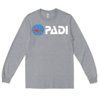 Heather Grey padi Long Sleeve Tee - lanVoArt