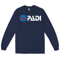 Navy padi Long Sleeve Tee - lanVoArt