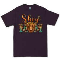 Plum show mom long haired cow Premium Tee - Jasminsmagicworld