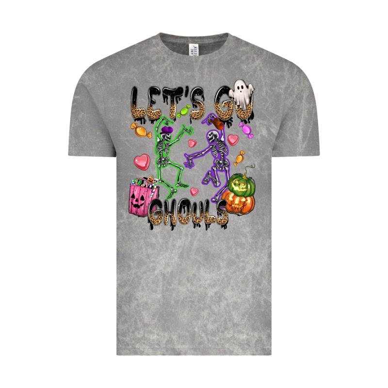 Let's Go Ghouls Vintage Tee by NancyCooperArtShop | Teevron