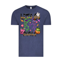 Vintage Denim Let's go ghouls Vintage Tee - NancyCooperArtShop