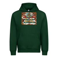 Forest Green faith cross mousepad Urban Hoodie - BarkalooDesign