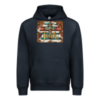 Navy faith cross mousepad Urban Hoodie - BarkalooDesign