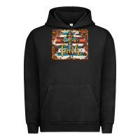 Pigment Black faith cross mousepad Urban Hoodie - BarkalooDesign