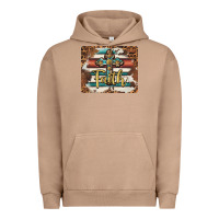 Pigment Burro faith cross mousepad Urban Hoodie - BarkalooDesign