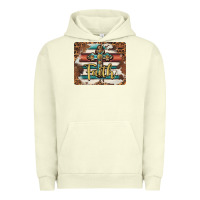Pigment Pistachio faith cross mousepad Urban Hoodie - BarkalooDesign