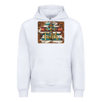 White faith cross mousepad Urban Hoodie - BarkalooDesign