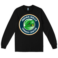 Black indian wells tennis center Long Sleeve Tee - lanVoArt