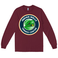 Burgundy indian wells tennis center Long Sleeve Tee - lanVoArt