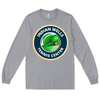 Heather Grey indian wells tennis center Long Sleeve Tee - lanVoArt