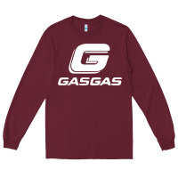 Burgundy gasgas motorcycle Long Sleeve Tee - lanVoArt