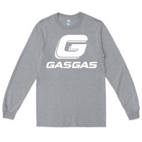 Heather Grey gasgas motorcycle Long Sleeve Tee - lanVoArt