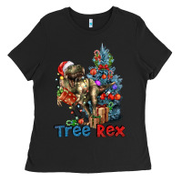 Black Tree Rex T-Rex Ladies Tee - LillyAllenDesigns