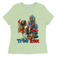 Matcha Tree Rex T-Rex Ladies Tee - LillyAllenDesigns