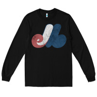 Black montreal expos Long Sleeve Tee - lanVoArt
