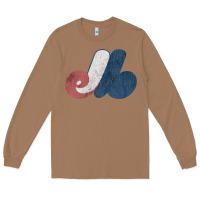 Toasted Coconut montreal expos Long Sleeve Tee - lanVoArt
