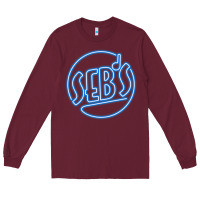 Burgundy seb's   la la land Long Sleeve Tee - lanVoArt