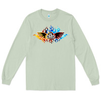 Matcha se bikes bmx bicycle on fire sport blue red Long Sleeve Tee - lanVoArt