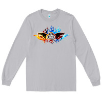 Moon Dust se bikes bmx bicycle on fire sport blue red Long Sleeve Tee - lanVoArt