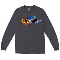 Smoke se bikes bmx bicycle on fire sport blue red Long Sleeve Tee - lanVoArt