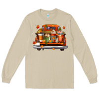 Coffee Cups Truck Long Sleeve Tee | Teevron