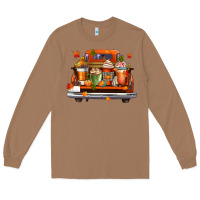 Toasted Coconut coffee cups truck Long Sleeve Tee - CowGirlArtShop