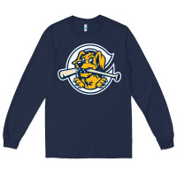 Navy the charleston riverdogs Long Sleeve Tee - lanVoArt