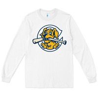 White the charleston riverdogs Long Sleeve Tee - lanVoArt