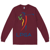 Burgundy lpga Long Sleeve Tee - lanVoArt