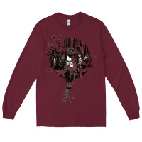Burgundy scout trooper Long Sleeve Tee - lanVoArt