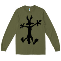 Army Green coyote's hole 2 Long Sleeve Tee - lanVoArt