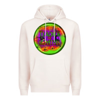 Pale Pink teacher monsters earrings Premium Hoodie - BundleAndBundleShop