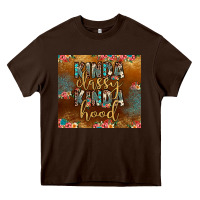 Chocolate Brown kinda classy kinda hood Heavy Core Tee - JahusDesignShop