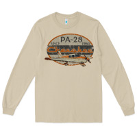 Mushroom piper cherokee pa 28 retro vintage design Long Sleeve Tee - lanVoArt