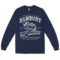Navy property of danbury trashers Long Sleeve Tee - lanVoArt