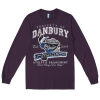 Plum property of danbury trashers Long Sleeve Tee - lanVoArt