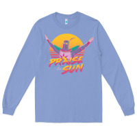 Colony Blue praise the sun Long Sleeve Tee - lanVoArt