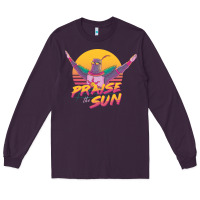 Plum praise the sun Long Sleeve Tee - lanVoArt