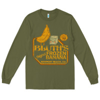 Army Green retro distressed bluth's banana stand Long Sleeve Tee - lanVoArt