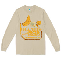 Mushroom retro distressed bluth's banana stand Long Sleeve Tee - lanVoArt