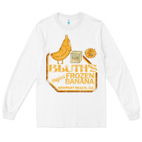 White retro distressed bluth's banana stand Long Sleeve Tee - lanVoArt