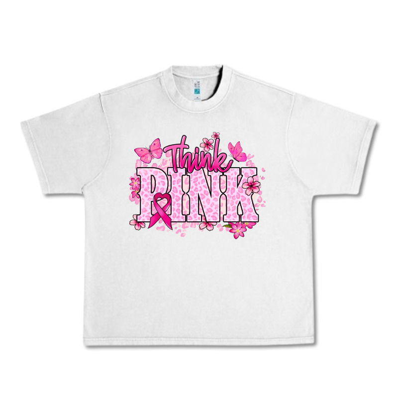 Think Pink Cancer Awareness Urban Heavy Tee by HowdyJamesFarm | Teevron