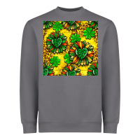 Storm St. Patrick's sunflower seamless pattern Heavyweight Sweatshirt - BundleAndBundleShop