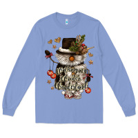 Colony Blue walking in a winter wonderland Long Sleeve Tee - CowGirlArtShop
