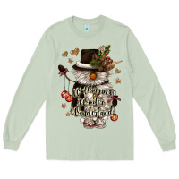Matcha walking in a winter wonderland Long Sleeve Tee - CowGirlArtShop