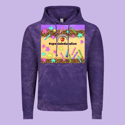 Special Education Teacher Vintage Hoodie Designed By Tumblerdesignbyshophia