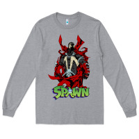 Heather Grey spawn Long Sleeve Tee - lanVoArt